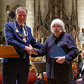 Sir Karl is awarded the European Church Music Prize 2024 in Schwäbisch Gmünd